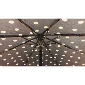 Doppler Knirps T200 medium duomatic dot art black